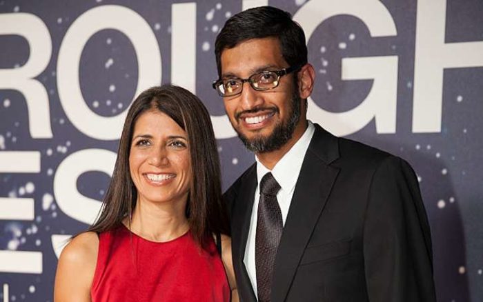 sundar-pichai-and-wife-anjali-pichai-living-a-low-profile-life