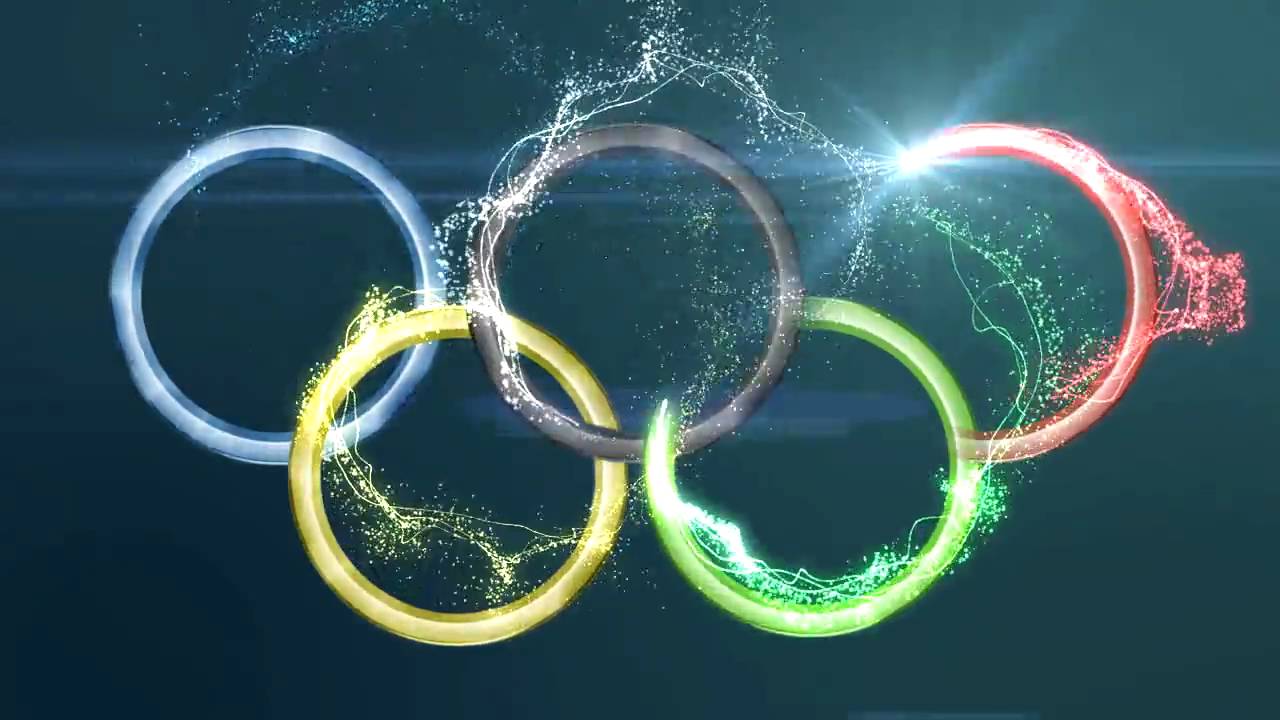 Игра в одно кольцо. Олимпийские кольца. Кольца Олимпийских игр. Спортивный фон. Разноцветные Олимпийские кольца.